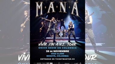 maná anunció concierto en bogotá