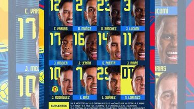 alineación colombia uzbekistán