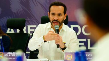 Abelardo de la Espriella en empalme en Montería