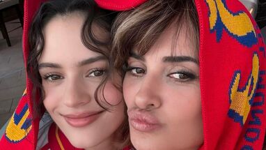 Rosalía y Penélope Cruz