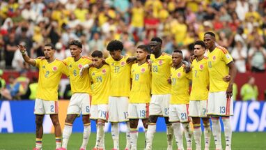 Selección Colombia en penales contra Suiza