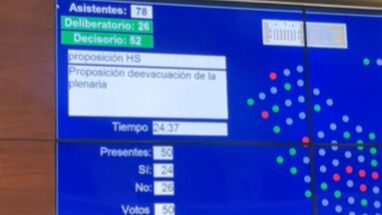 Senado votó si evacuaba el Capitolio tras temblor en Bogotá