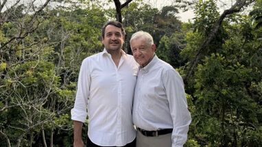 Andrés Manuel López Beltrán, hijo del expresidente de México Andrés Manuel López Obrador