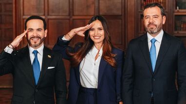 Abelardo de la Espriella, Clara Lucía Sandoval y Carlos Fernando Galán