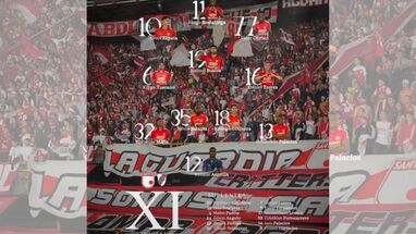 Titulares de Santa Fe ante River Plate