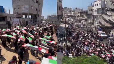 Gaza entierro
