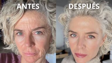 Margarita Rosa de Francisco antes y después