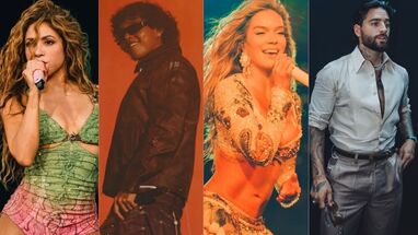 Shakira, Beéle, Karol G y Maluma