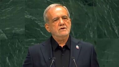 Masud Pezeshkian, presidente de Irán en la Asamblea General de la ONU