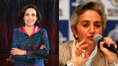 Viviane Morales e Ilva Myriam Hoyos