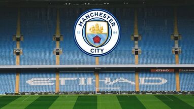 Escudo y Estadio del Manchester City
