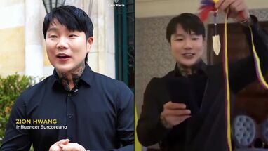 Influencer Zion Hwang