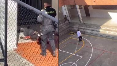 Estudiante disparos