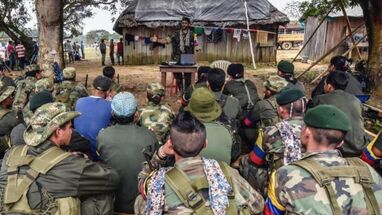 Las FARC reunida