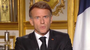 Presidente de Francia Emmanuel Macron