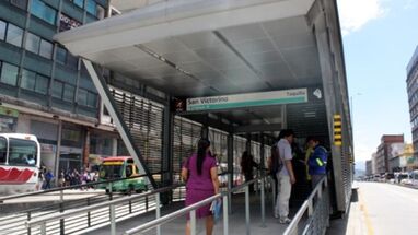 Estación San Victorino TransMilenio