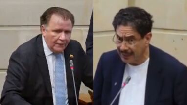 Indalecio Dangond e Iván Cepeda