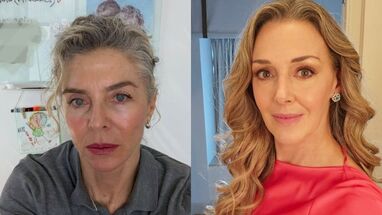Margarita Rosa de Francisco y Claudia Elena Vásquez