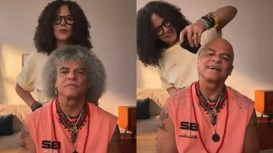 El Pibe Valderrama rasuró su frondosa melena