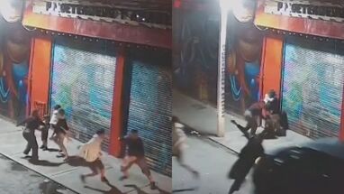 Conductor de aplicación habría intentado atropellar a una familia en Bogotá