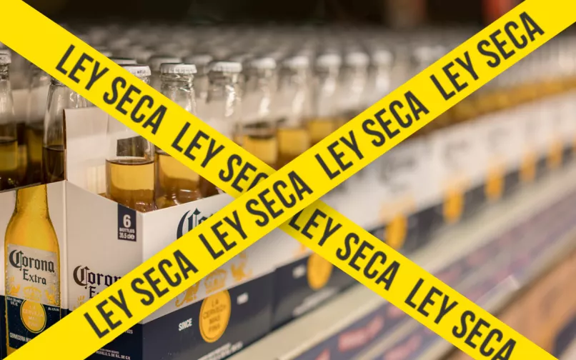 Ley seca presidenciales