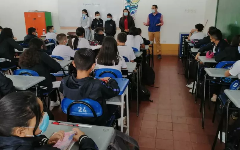 Estudiantes colegio