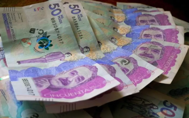billetes de 50 mil colombia