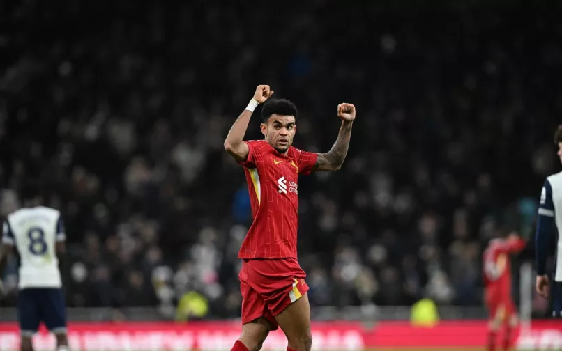 Luis Diaz Liverpool partido 22 dic