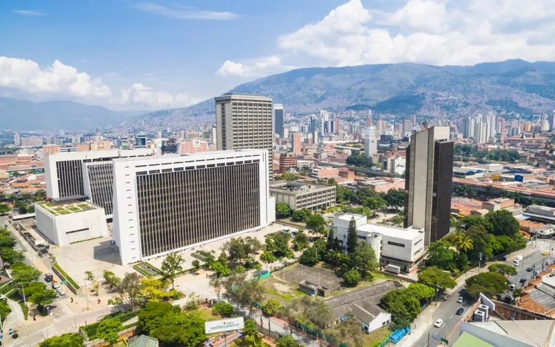 panorámica ciudad de medellin