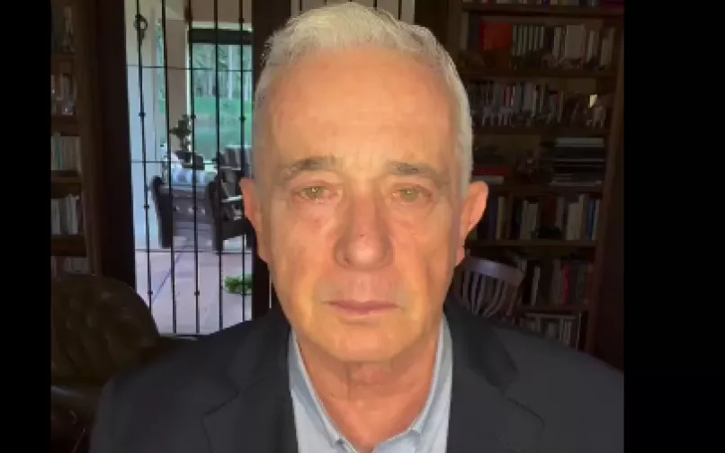 Expresidente Alvaro Uribe Vélez pantallazo