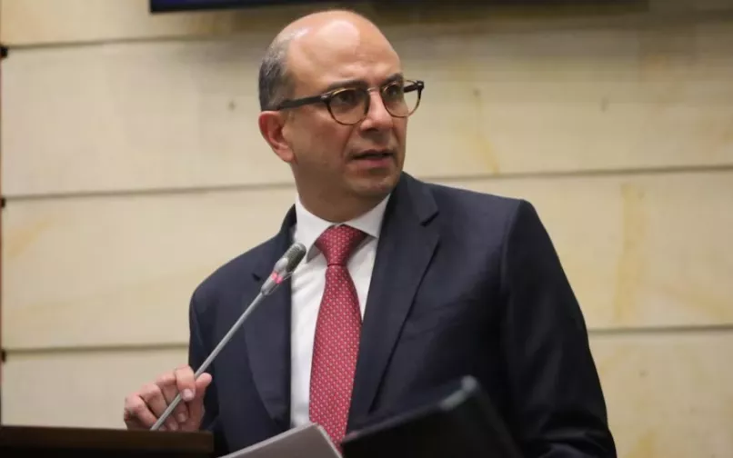 Carlos Camargo en el Senado