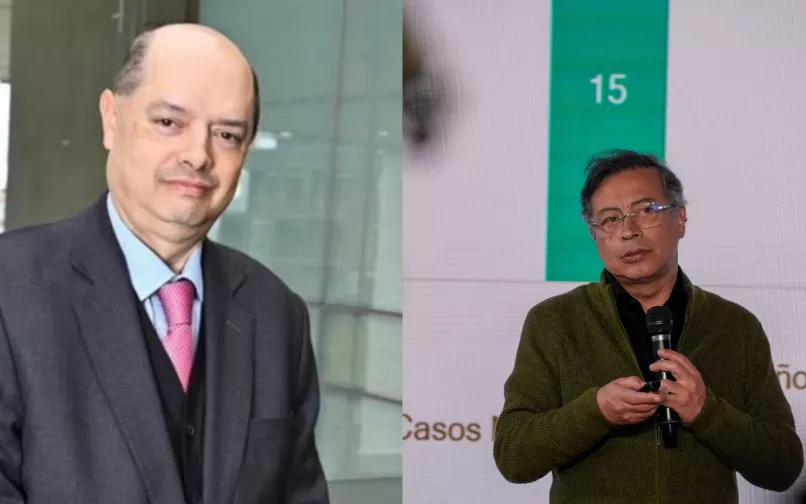 Enrique Vargas Lleras y Gustavo Petro 