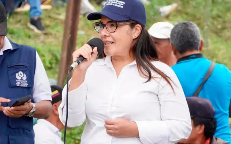 Diana Carolina Cabanillas Valencia alcaldesa de cajibio