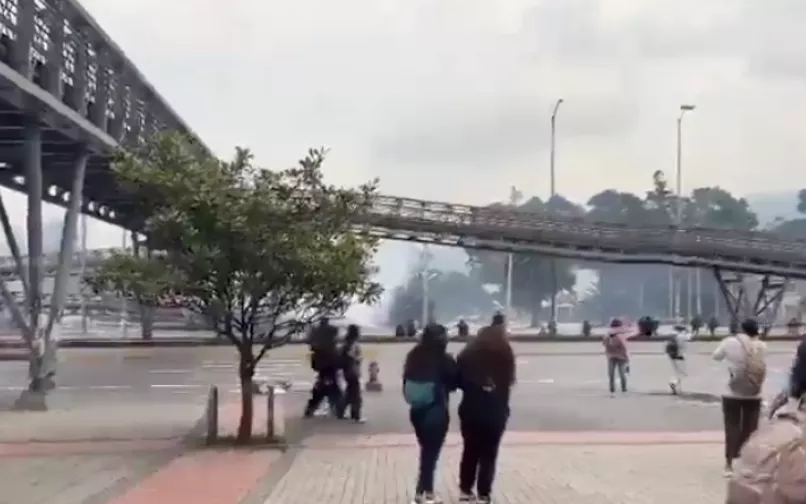Disturbios hoy 17 Embajada 