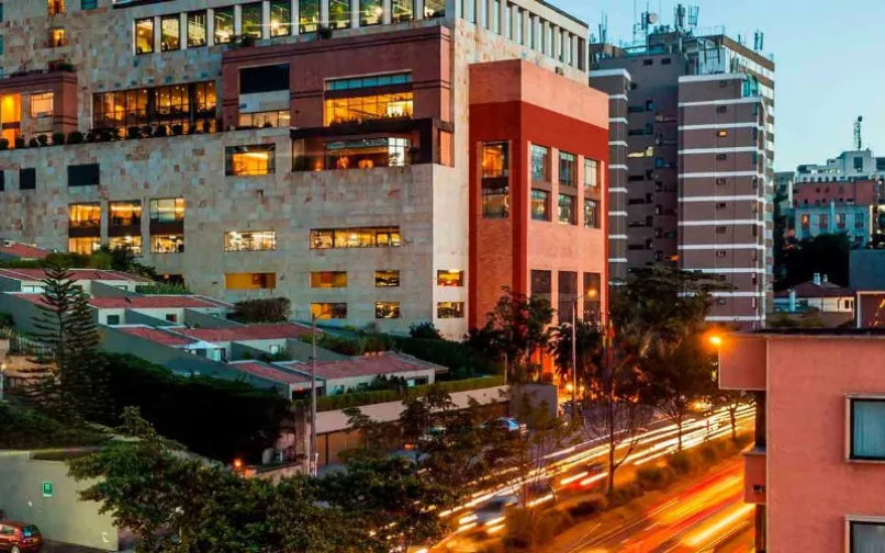 Club El Nogal panorámica