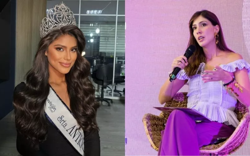 Ex señorita Antioquia, Laura Quintero y Diana Osorio, esposa de Daniel Quintero