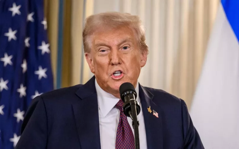 trump anuncia fin de guerra en palestina