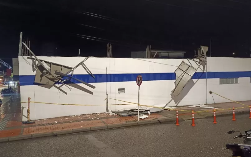 Las fuertes lluvias han afectado distintas zonas del departamento