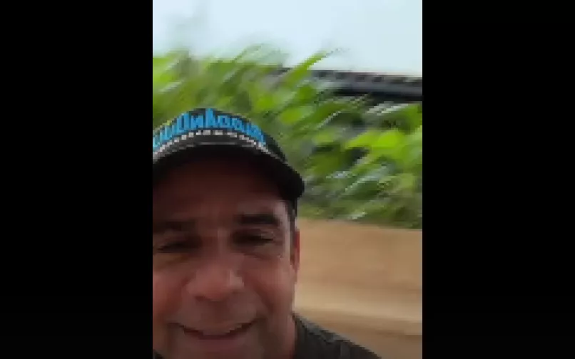 Alejandro Char con Rigo en videollamada