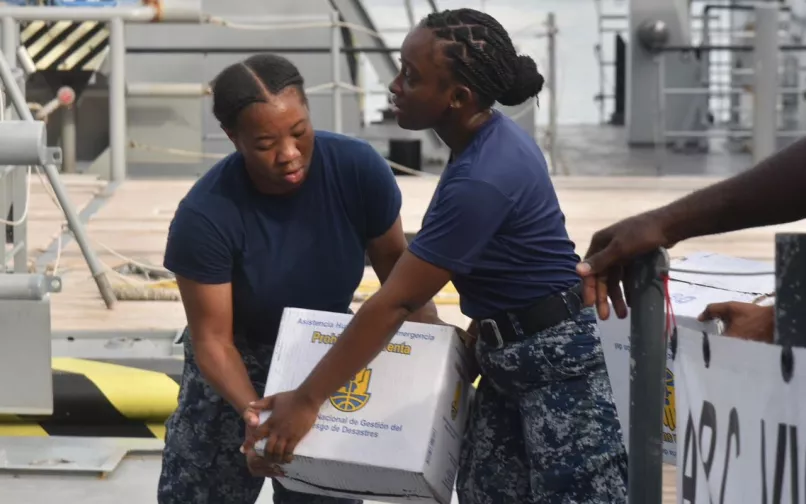 Ayuda humanitaria a Jamaica