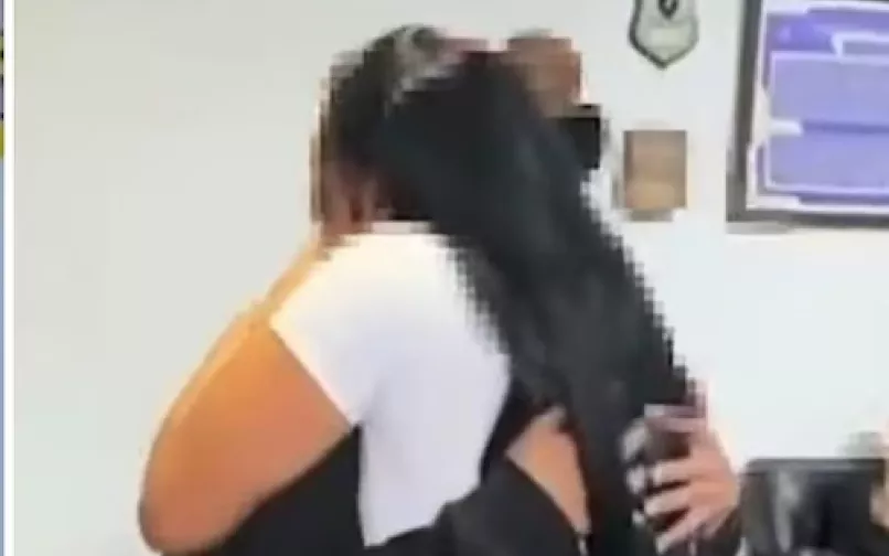 Colombiana rescatada por el Gaula en Ecuador