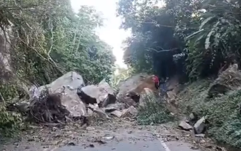 Desprendimiento de rocas 