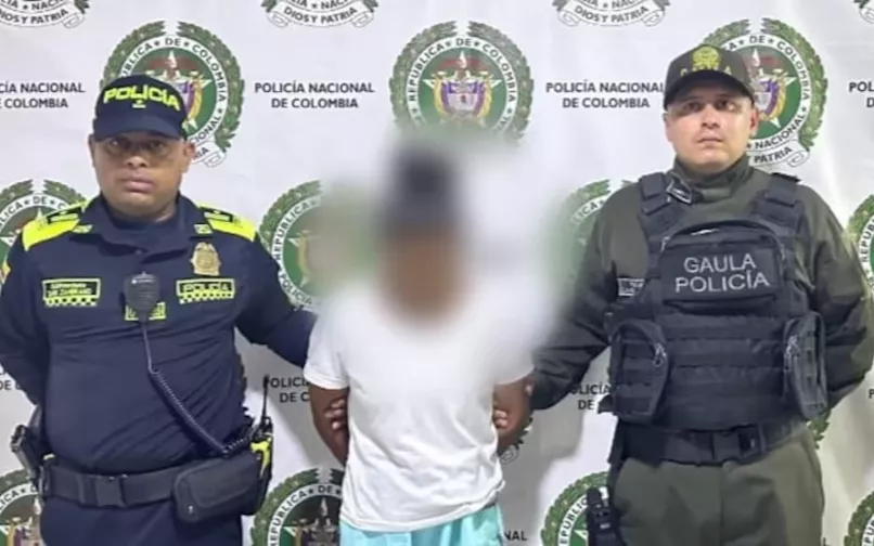 Mujer capturada en un hospital de Magangué