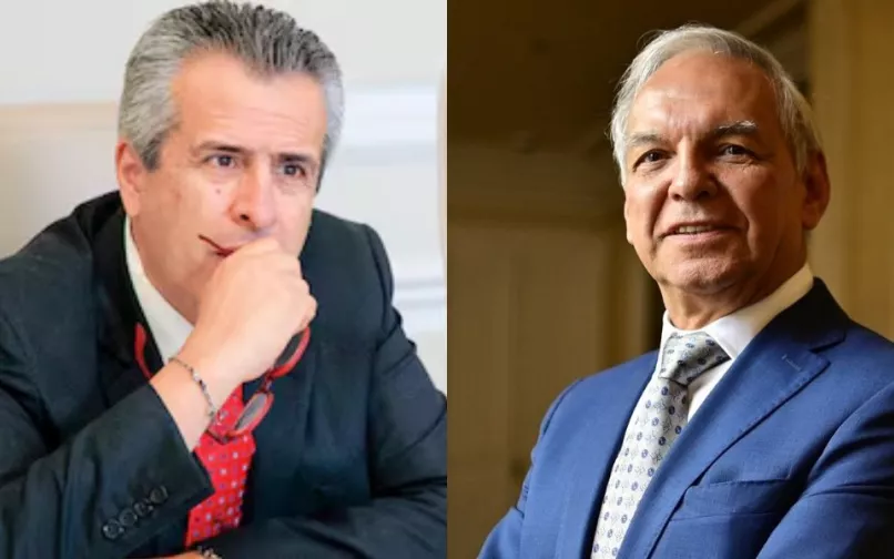  Exministros Luis Fernando Velasco y Ricardo Bonilla 