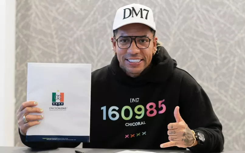 Dayro Moreno renueva con el Once Caldas