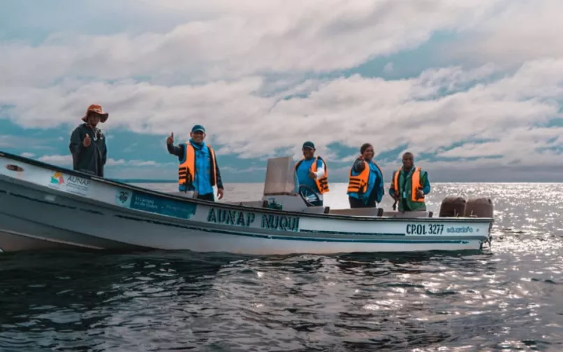 Pescadores artesanales colombianos