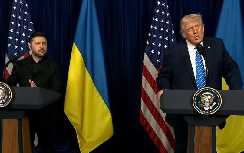 Reunión con Zelensky y Trump