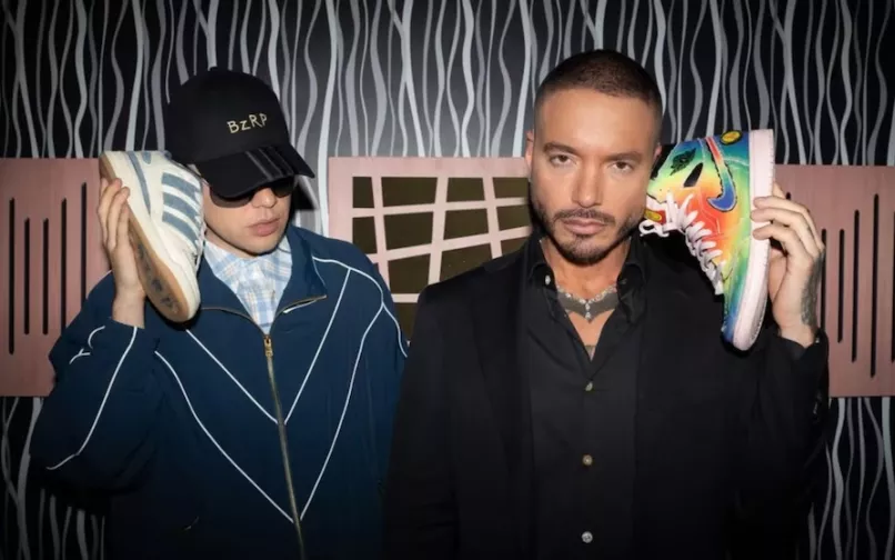 Bizarrap y J Balvin unen fuerzas en la BZRP Music Session #62: estreno mundial el 26 de diciembre - crédito @jbalvin / Instagram