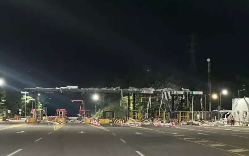 Peaje La Lizama atacado presuntamente por guerrilleros del ELN