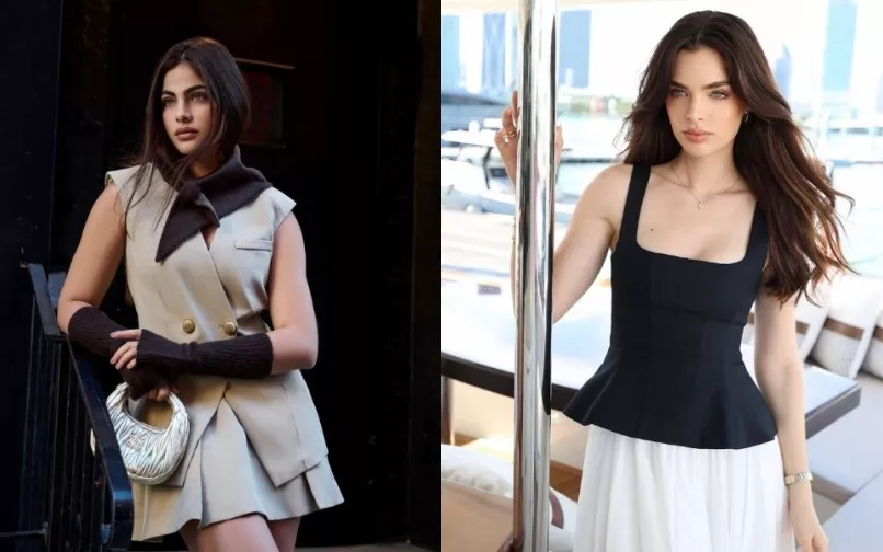 Sara Orrego y Nadia Ferreira 